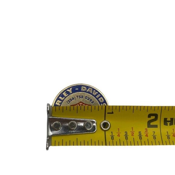 Vintage Harley Davidson Of Waco Texas TX Dip Dot Dealer Collectible Oil Biker - Picture 3 of 3